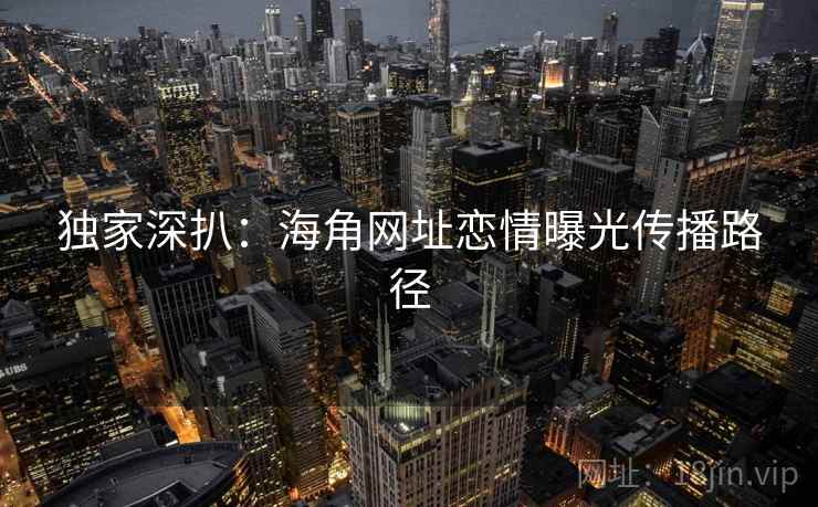 独家深扒：海角网址恋情曝光传播路径